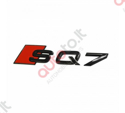 SQ7 galinis ženkliukas